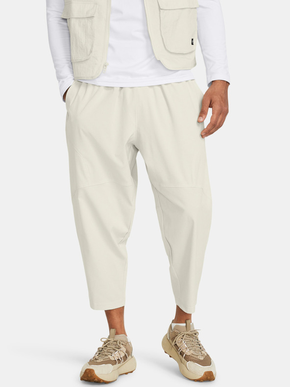 Under Armour UA Unstoppable Vented Crop Trousers Blanco