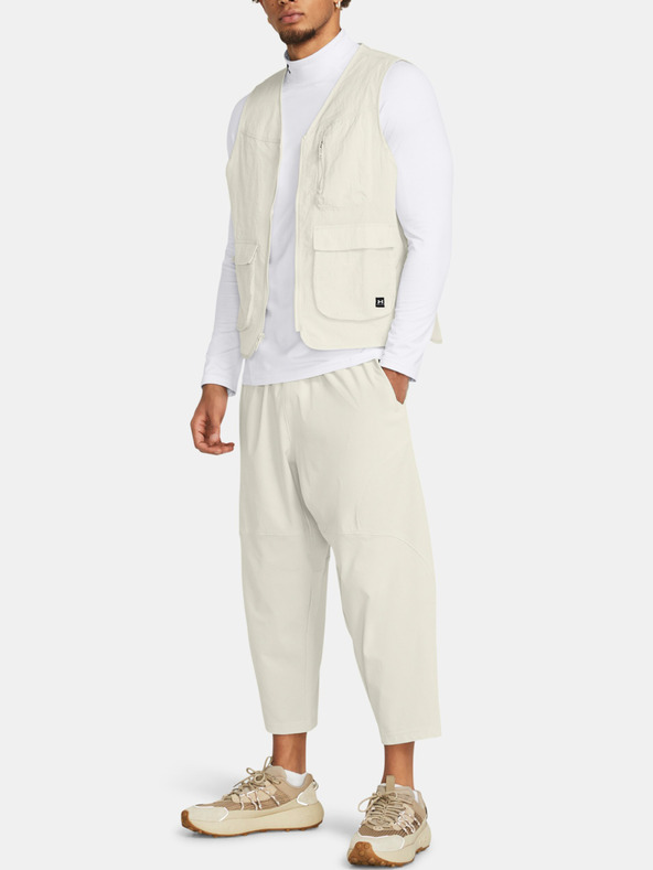 Under Armour UA Unstoppable Vented Crop Trousers Blanco