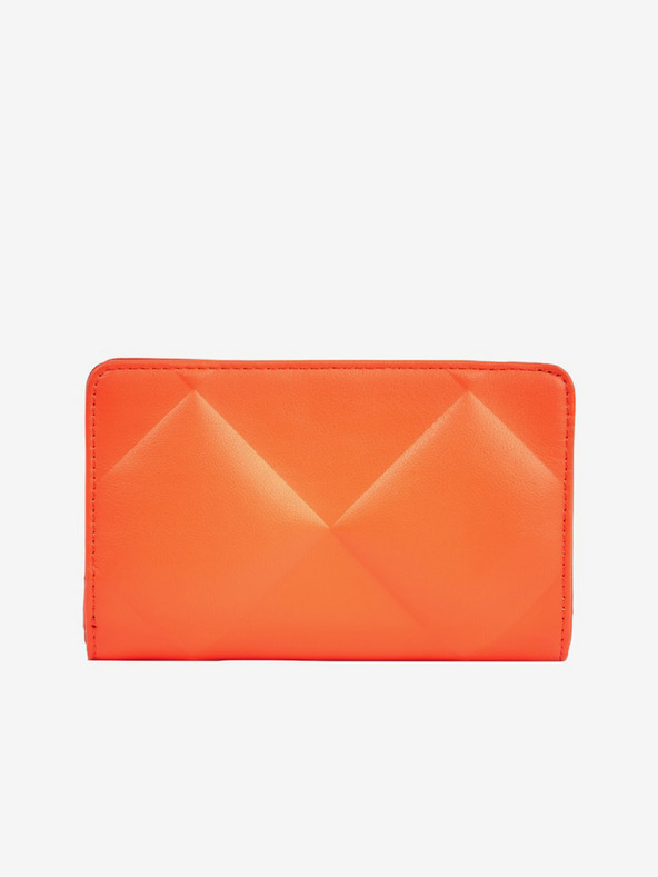 Calvin Klein Re-Lock Quilt Bifold Wallet Wallet Naranja