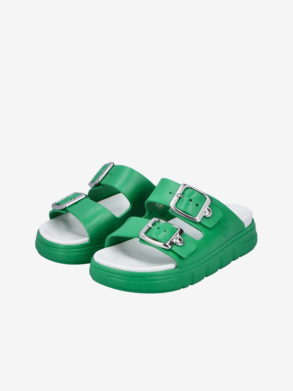 Rieker Pantuflas Verde