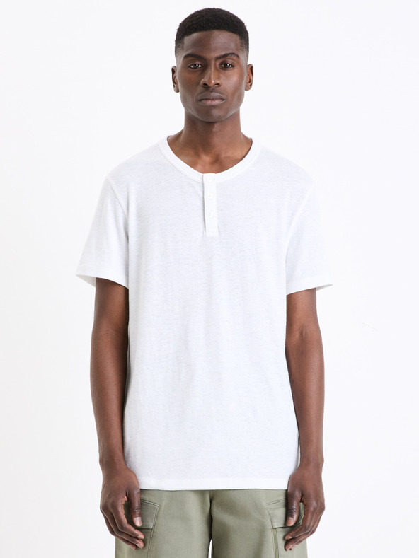 Celio Geliney T-shirt Blanco