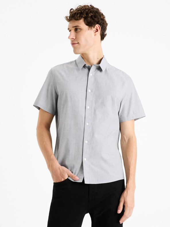 Celio Fafilemc Shirt Gris