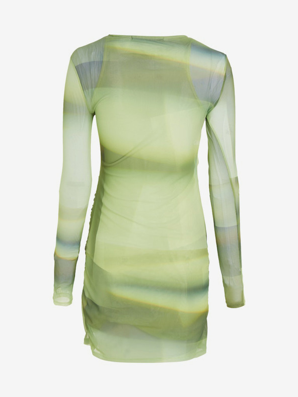 Calvin Klein Jeans Illuminated Mesh Dresses Verde