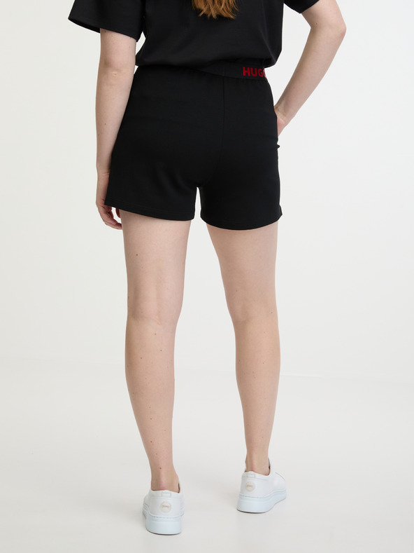 HUGO Sporty Shorts Negro