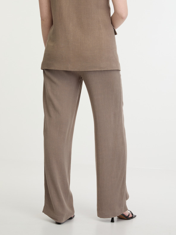 ONLY Agnes Trousers Marrón