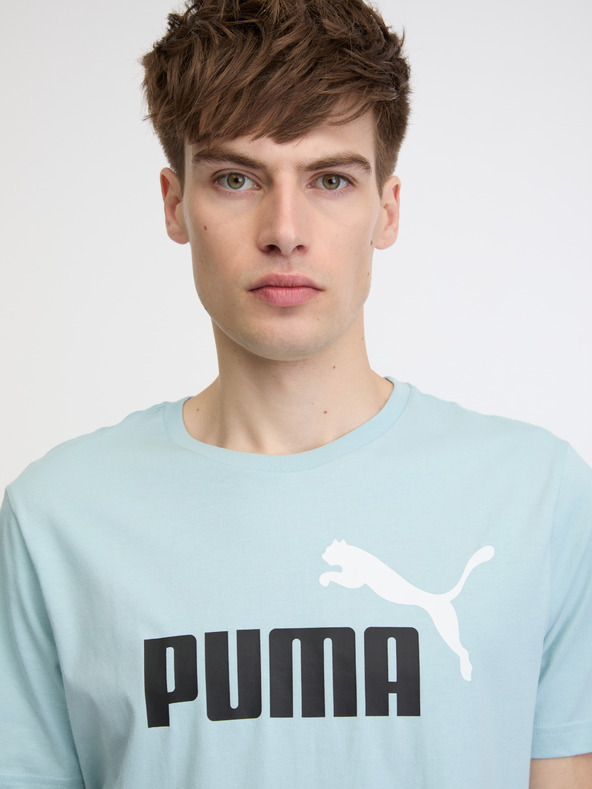 Puma ESS+ 2 Col Logo T-shirt Azul