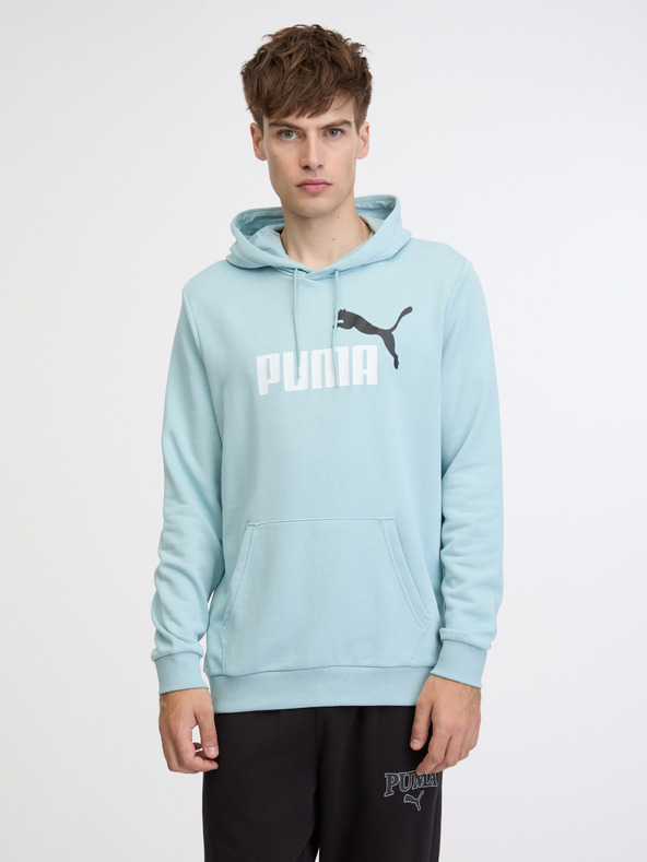 Puma ESS+ 2 Col Big Logo Hoodie TR Sweatshirt Azul