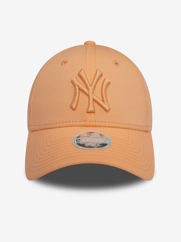 New Era New York Yankees Womens League Essential 9Forty Cap Naranja