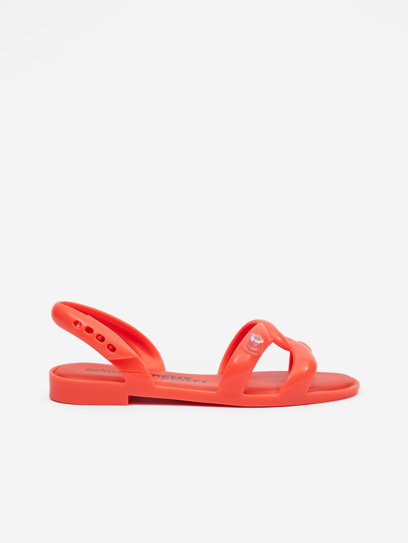 Melissa Tube Sandal + Jeremy Scott Sandals Rojo