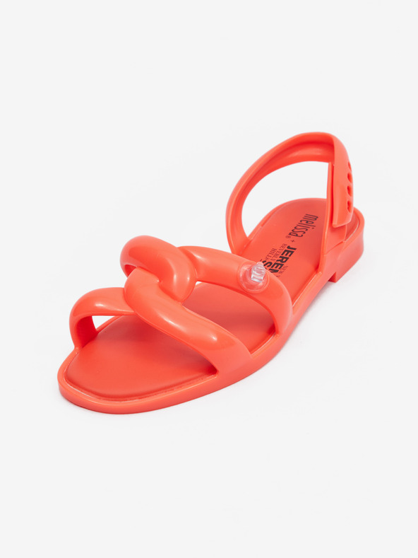 Melissa Tube Sandal + Jeremy Scott Sandals Rojo