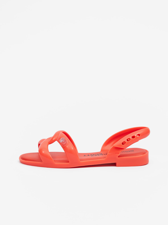 Melissa Tube Sandal + Jeremy Scott Sandals Rojo