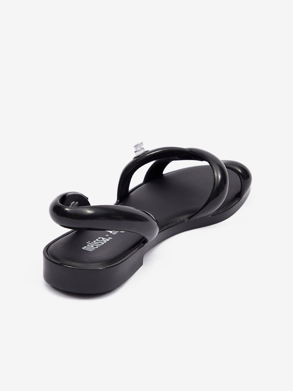 Melissa Tube Sandal + Jeremy Scott Sandals Negro