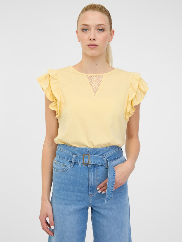 Orsay Camiseta Amarillo