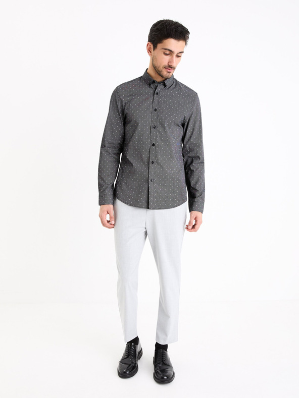 Celio Gaop Shirt Gris