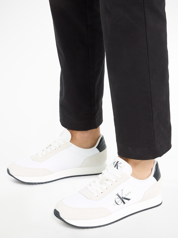 Calvin Klein Jeans Retro Runner Su-Ny Sneakers Blanco