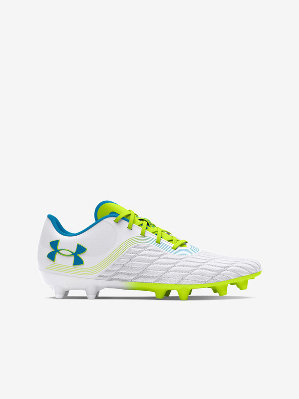 Under Armour UA W Clone Mag Pro 3.0 FG Sport Shoes Blanco