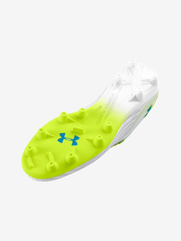 Under Armour UA W Clone Mag Pro 3.0 FG Sport Shoes Blanco