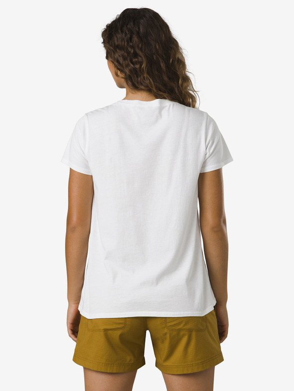 PrAna Getaway T-shirt Blanco