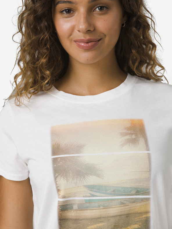 PrAna Getaway T-shirt Blanco