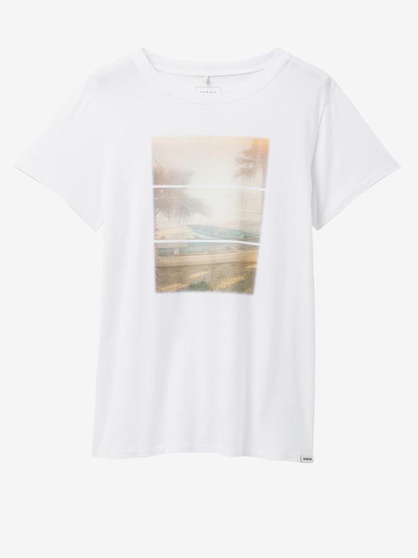 PrAna Getaway T-shirt Blanco