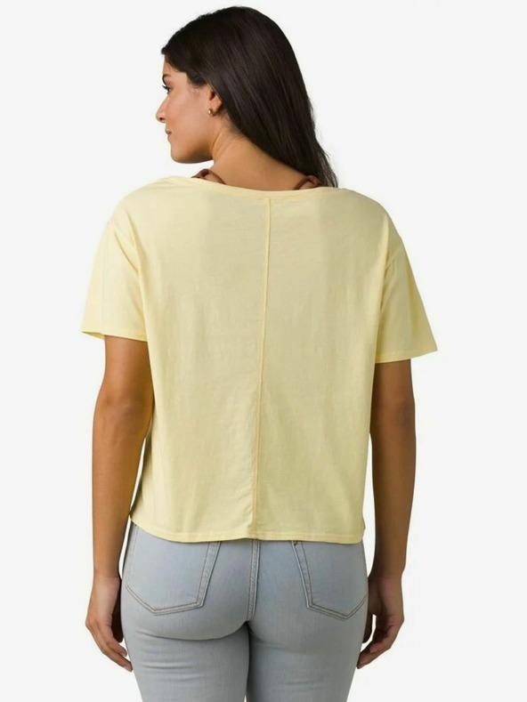 PrAna Bee Positive T-shirt Amarillo