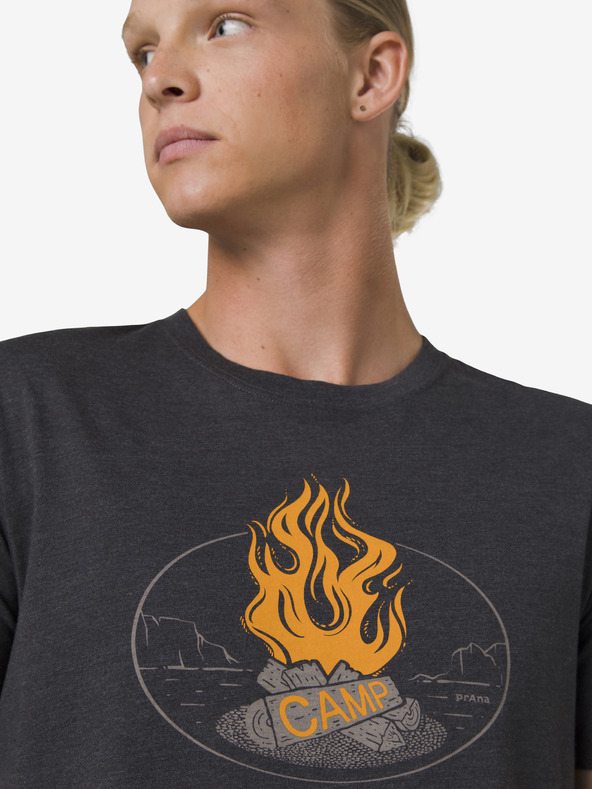 PrAna Camp Fire Journeyman 2 T-shirt Gris