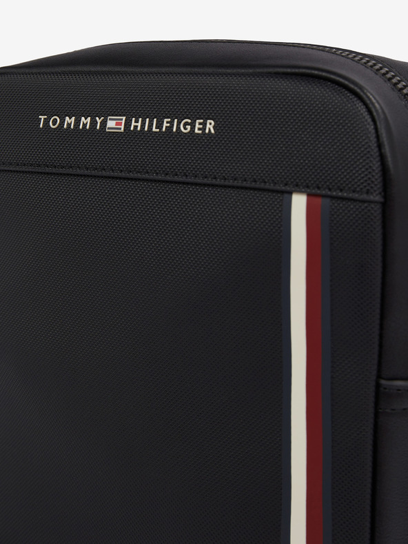 Tommy Hilfiger Pique Mini Reporter Bag Negro