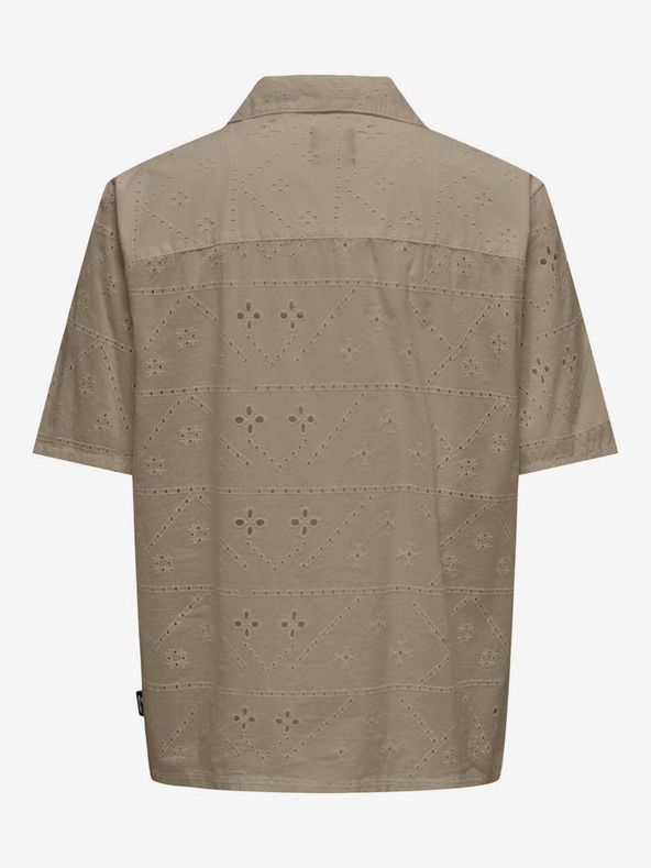 ONLY & SONS Ron Shirt Marrón