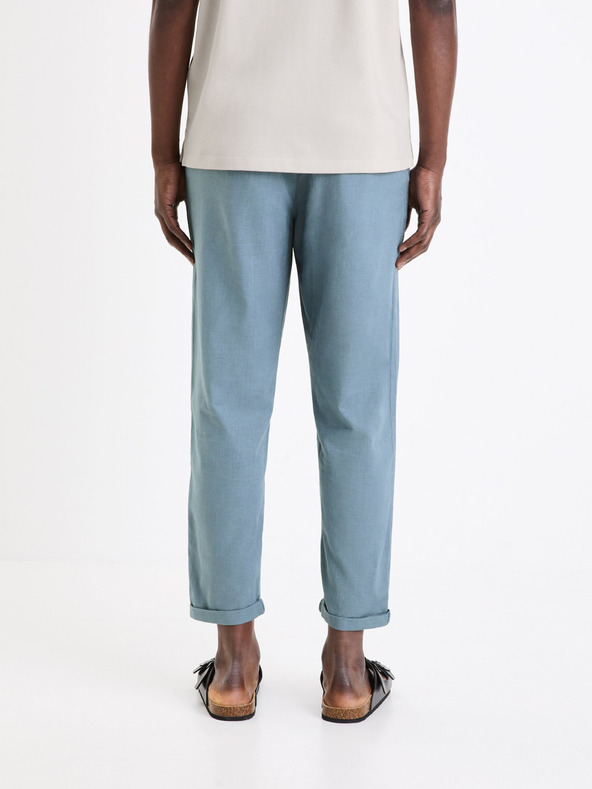 Celio Dolinco Trousers Azul