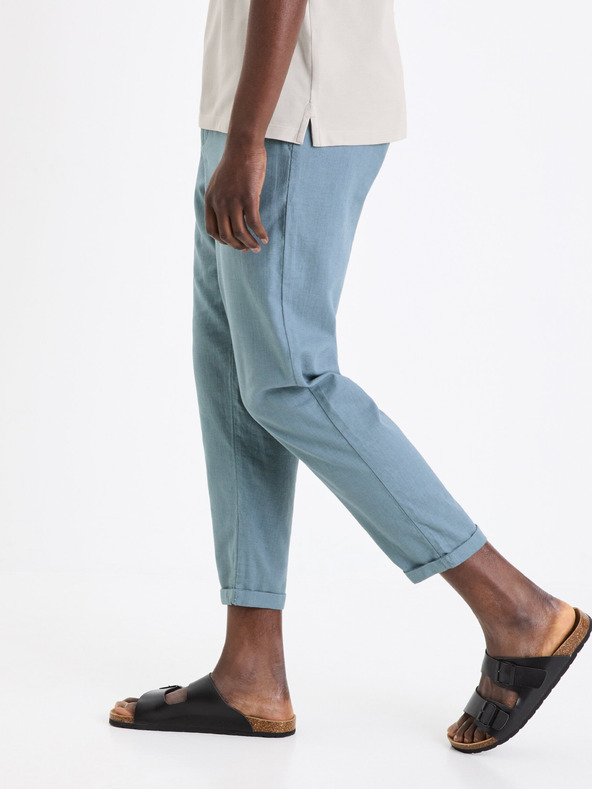 Celio Dolinco Trousers Azul