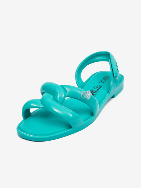 Melissa Tube Sandal + Jeremy Scott Sandals Azul