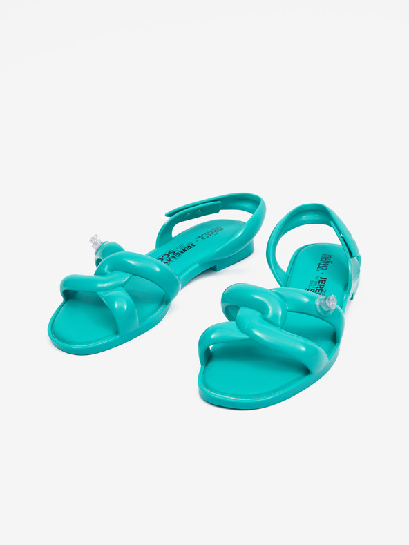 Melissa Tube Sandal + Jeremy Scott Sandals Azul