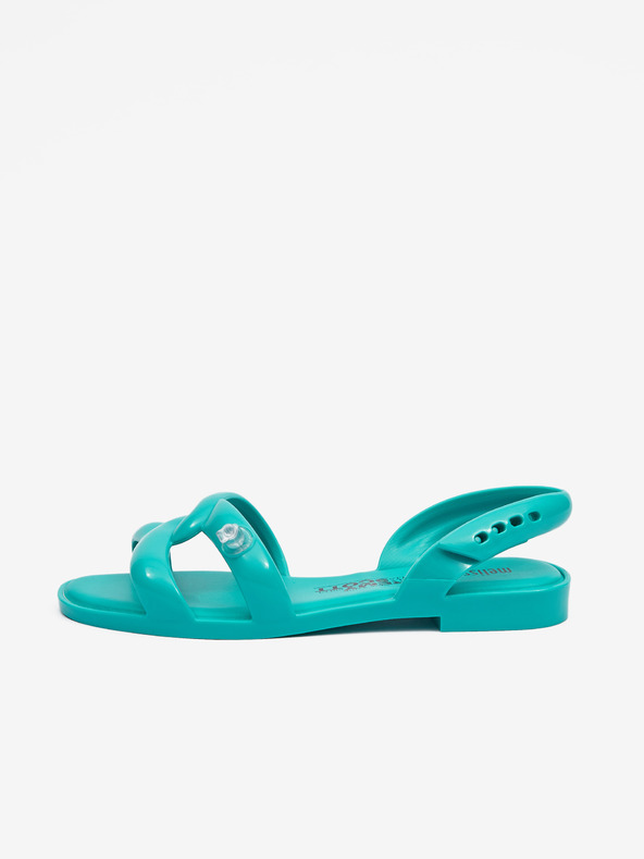 Melissa Tube Sandal + Jeremy Scott Sandals Azul