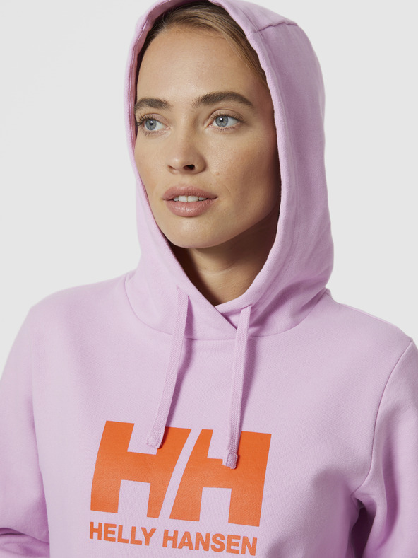 Helly Hansen HH Logo Hoodie 2.0 Sweatshirt Rosa