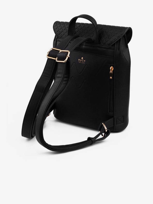 Vuch Linton Diamond Black Backpack Negro