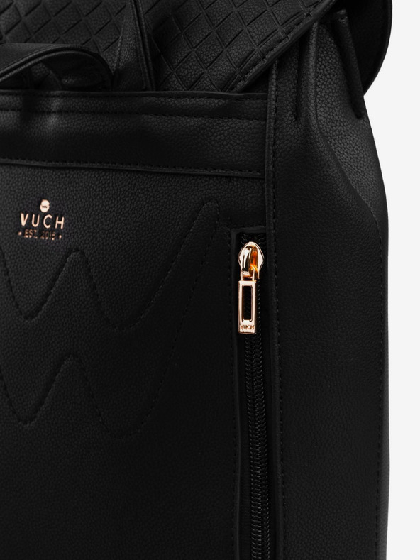 Vuch Linton Diamond Black Backpack Negro