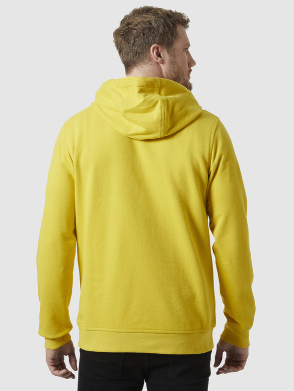 Helly Hansen HH Logo Hoodie Sweatshirt Amarillo