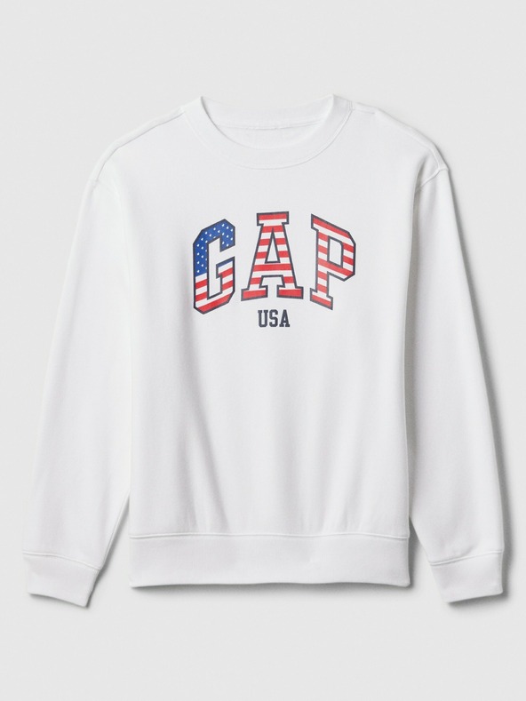 GAP USA Sweatshirt Blanco