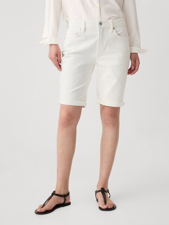 GAP Washwell™ Shorts Blanco