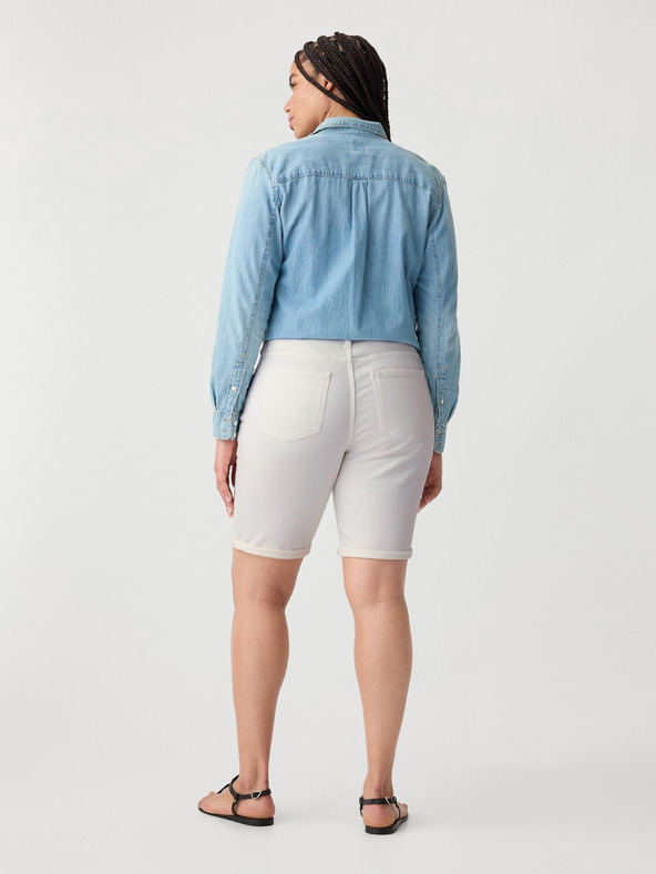 GAP Washwell™ Shorts Blanco