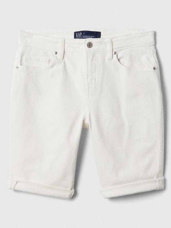 GAP Washwell™ Shorts Blanco