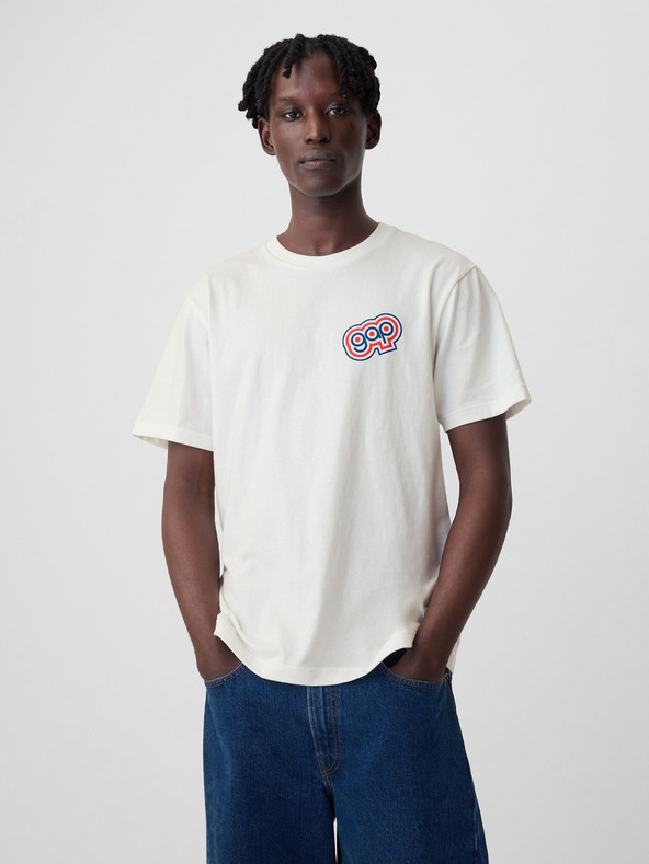 GAP 1969 T-shirt Blanco