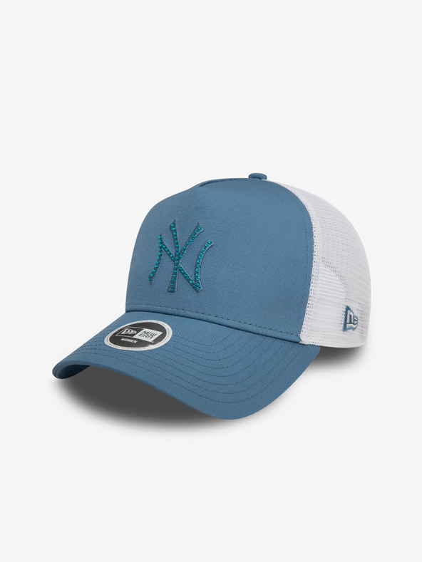 New Era New York Yankees Womens MLB A-Frame Trucker Cap Azul