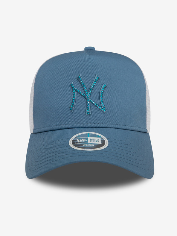 New Era New York Yankees Womens MLB A-Frame Trucker Cap Azul