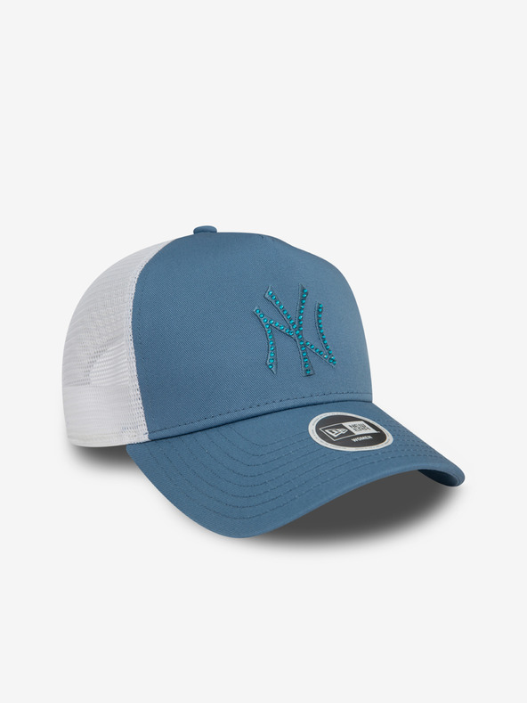 New Era New York Yankees Womens MLB A-Frame Trucker Cap Azul