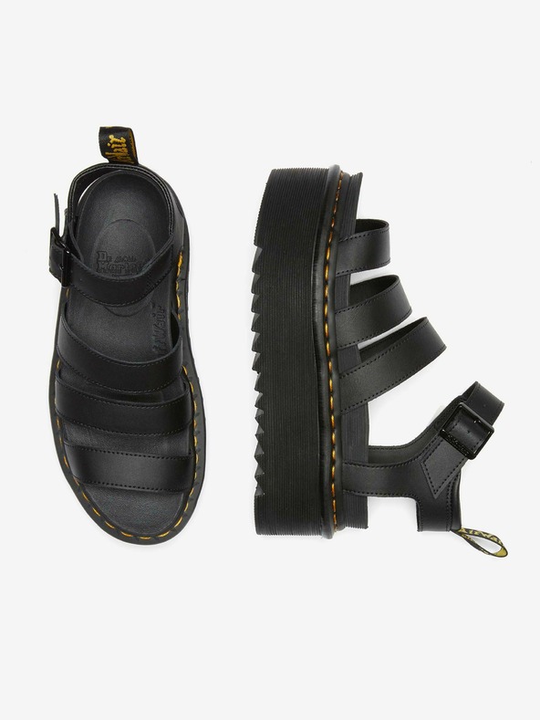 Dr. Martens Blaire Quad Sandals Negro