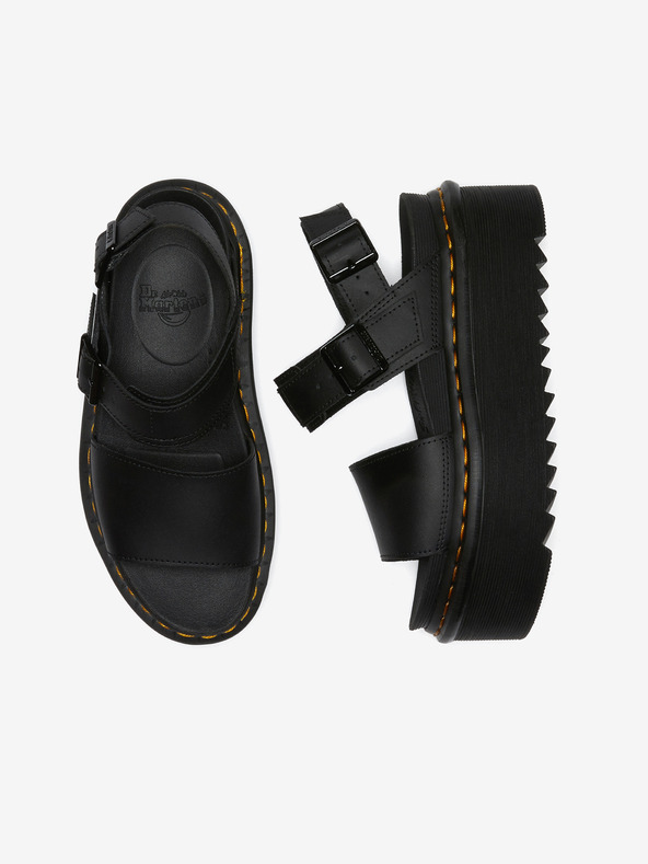 Dr. Martens Voss Quad Sandals Negro