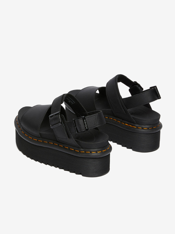 Dr. Martens Voss Quad Sandals Negro