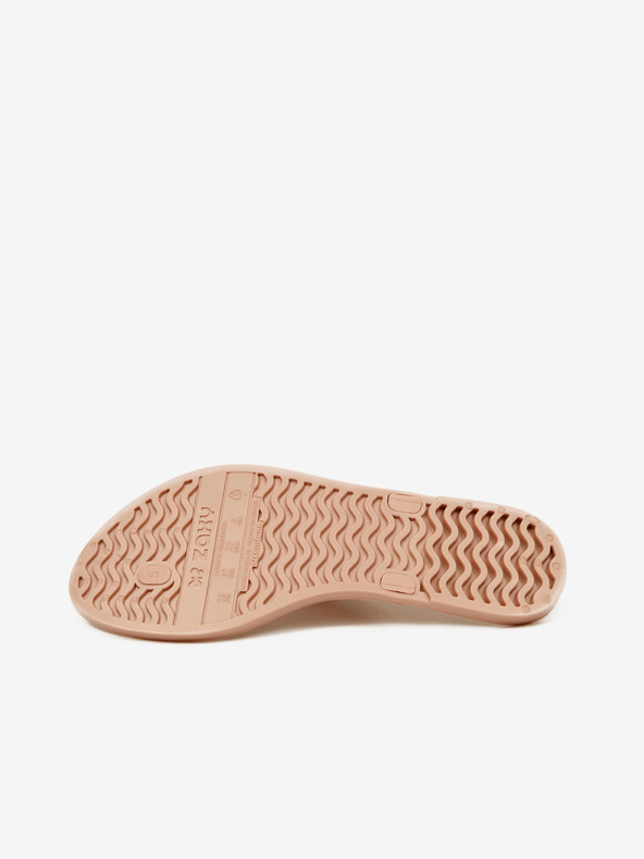 Zaxy Spike Thong Nude Flip-flops Rosa