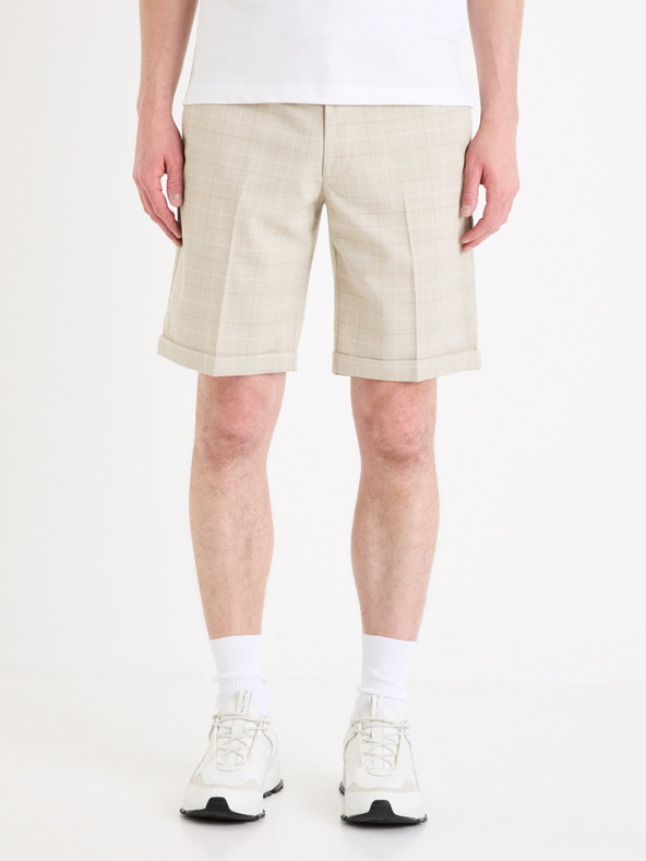 Celio Gocheckbm 30 Short Pants Beis